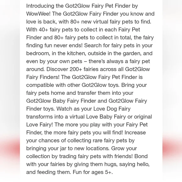 Got2Glow Fairy Finder And Baby Fairy Findee - Picture 2 of 8